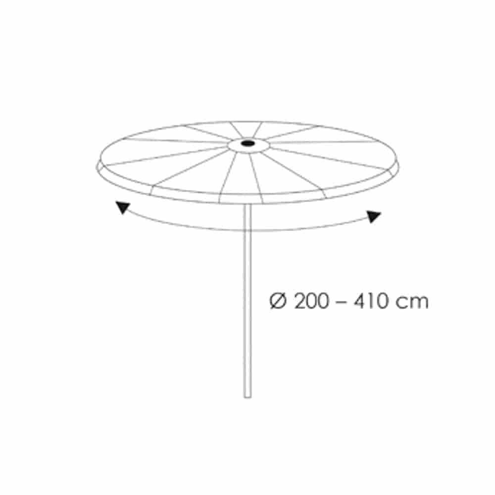 Schutzhülle Deluxe Partyschirm,ca.Ø200-410