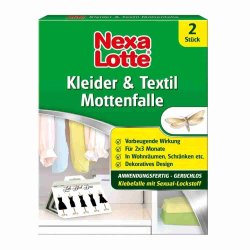 NEXA LOTTE® Kleider- & Textil Mottenfalle 2 Stk.
