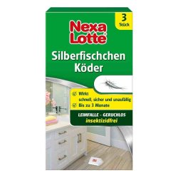 NEXA LOTTE® Silberfischchen Köder 3 Stk.