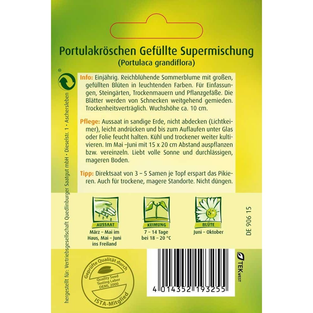 Portulakröschen, Gefüllte Supermischung