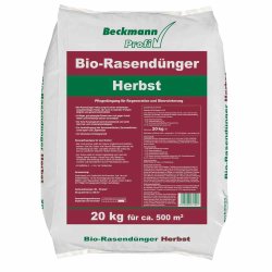 20 kg Bio-Rasendünger Herbst organisch 6+2+12...