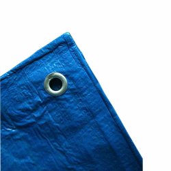 6 x 8 Meter(48m²) blaue Gewebeplane