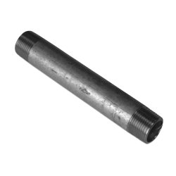Gewindefitting Rohrnippel verzinkt 1/2" AG x 1/2" AG 60 mm