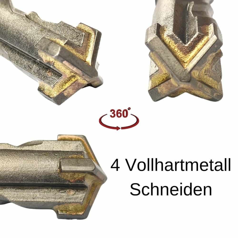 Hammerbohrer für SDS-PLUS 4-Schneider Ø 6,0mm x 160mm Länge