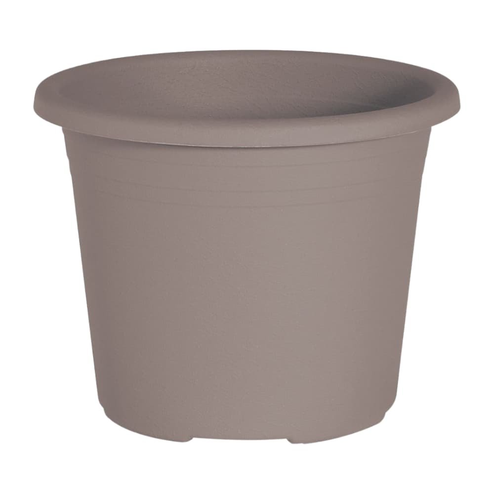 Blumentopf CYLINDRO ca. Ø 12 cm / 0,6 Liter -  taupe