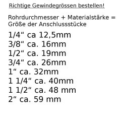 Schraubfitting Kupplung 16 x 2 - 3/4" AG