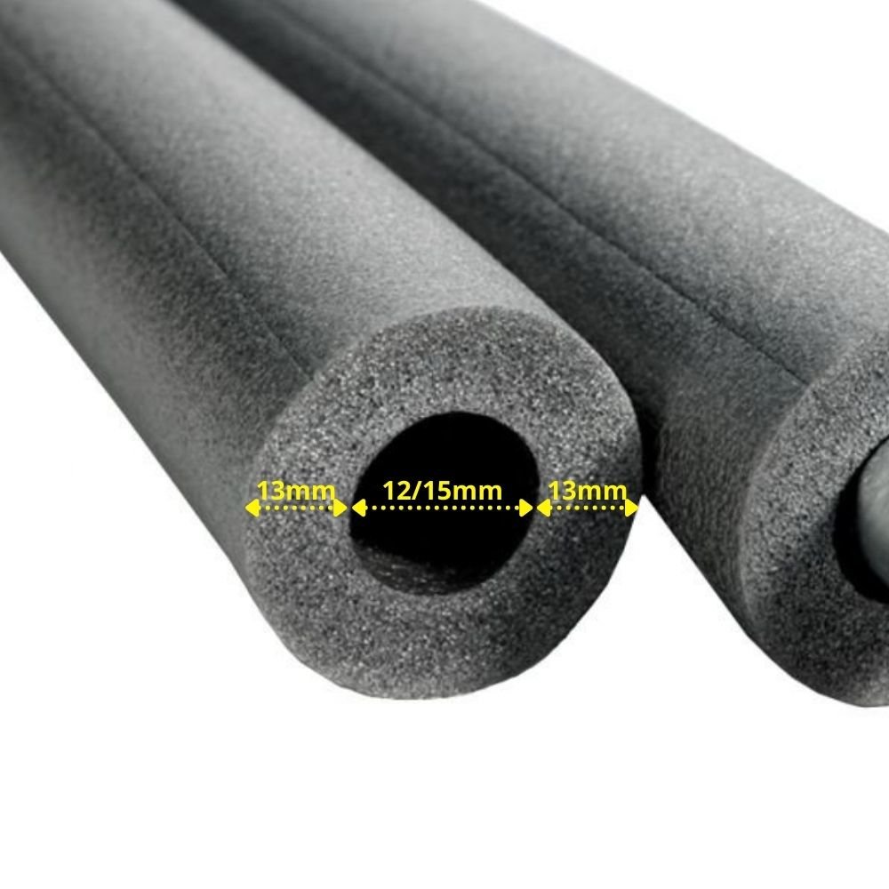 CLIMAFLEX® 2m Isolierschlauch Ø 12/15 mm x 13 mm Dämmung 50% GEG